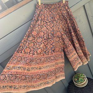 WORLD MARKET Indian Cotton Print Culottes